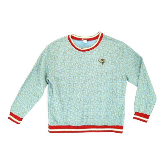 H&M Sweaters - H&M Bumblebee Embellished Metallic Women's Sweatshirt ‎ Size Large